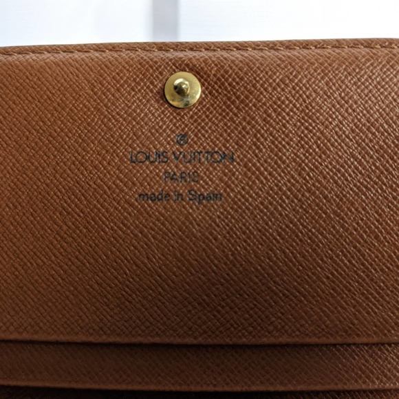 LOUIS VUITTON Monogram Porte-Monnaie Tresor Wallet - Picture 4 of 9